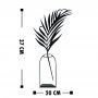 WALLXPERT Dekoracija Flowerpot 4 - slika 4