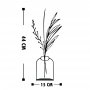 WALLXPERT Dekoracija Flowerpot 8 - slika 4
