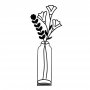 WALLXPERT Dekoracija Flowerpot 10 - slika 1