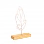WALLXPERT Dekoracija Small Leaf Copper - slika 1