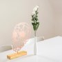 WALLXPERT Dekoracija Skull Copper - slika 2