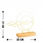 WALLXPERT Dekoracija Wind Gold - slika 3