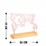 WALLXPERT Dekoracija Map Copper - slika 3