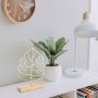 WALLXPERT Dekoracija Large Leaf Gold - slika 2