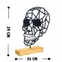 WALLXPERT Dekoracija Skull Black - slika 3
