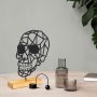 WALLXPERT Dekoracija Skull Black - slika 2