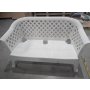 MWH DAS ORIGINAL LARIANA Bastenski dvosed plasticni bela OUTLET - slika 2