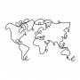 WALLXPERT Zidna dekoracija World Map 1 - slika 4