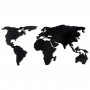 WALLXPERT Zidna dekoracija World Map Silhouette - slika 2