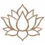 WALLXPERT Zidna dekoracija Lotus Flower 1 Copper - slika 2