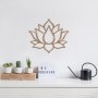 WALLXPERT Zidna dekoracija Lotus Flower 1 Copper - slika 1
