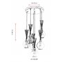 OPVIQ Luster AV 1782 6ET - slika 3