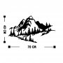 WALLXPERT Zidna dekoracija Mountain 2 891TNL1765 - slika 3