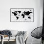 WALLXPERT Zidna dekoracija World Map 16 - slika 1