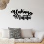WALLXPERT Zidna dekoracija Hakuna Matata 891TNL1589 - slika 1