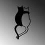 WALLXPERT Zidna dekoracija Love Cats 478 - slika 4