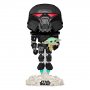 FUNKO Pop Star Wars: The Mandalorian Dark Trooper With Grogu - slika 2
