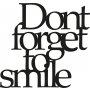 WALLXPERT Zidna dekoracija Dont Forget To Smile - slika 2