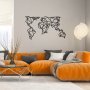 WALLXPERT Zidna dekoracija World Map Metal Decor 4 - slika 3