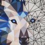 WALLXPERT Zidna dekoracija Metal Wolf Wall Art APT721 - slika 3