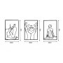 WALLXPERT Zidna dekoracija Woman Silhouettes - slika 4