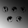 WALLXPERT Zidna dekoracija World Map 2 1 - slika 4