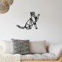 WALLXPERT Zidna dekoracija Cat Metal Decor - slika 3