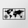 WALLXPERT Zidna dekoracija World Map Metal Decor 7 - slika 4