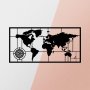 WALLXPERT Zidna dekoracija World Map Metal Decor 7 - slika 5