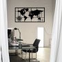 WALLXPERT Zidna dekoracija World Map Metal Decor 7 - slika 1