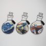 WALLXPERT Zidna dekoracija Art Potion Set of 3 Metal Wall Art APT710 - slika 4