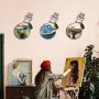 WALLXPERT Zidna dekoracija Art Potion Set of 3 Metal Wall Art APT710 - slika 1