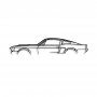 WALLXPERT Zidna dekoracija 1967 Ford Mustang Shelby GT500 Silhouette - slika 4