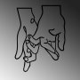 WALLXPERT Zidna dekoracija Pinky Love - slika 5
