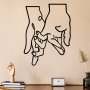 WALLXPERT Zidna dekoracija Pinky Love - slika 1