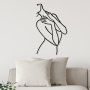 WALLXPERT Zidna dekoracija Woman Lines - slika 2