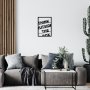 WALLXPERT Zidna dekoracija Thınk Outsıde The Box Metal Decor - slika 3