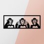 WALLXPERT Zidna dekoracija Three Monkeys L - slika 5