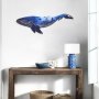 WALLXPERT Zidna dekoracija Reef Whale Metal Wall Art APT651 - slika 3