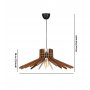 OPVIQ Luster Boomerang Walnut - slika 5