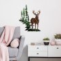 WALLXPERT Zidna dekoracija Deer 2 930DYU1216 - slika 3