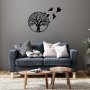 WALLXPERT Zidna dekoracija Tree And Birds - slika 2