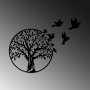 WALLXPERT Zidna dekoracija Tree And Birds - slika 4