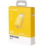 Pantone Kućni punjač AC001, Žuti ( PT-AC1USBY ) - slika 1