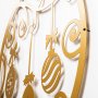 WALLXPERT Zidna dekoracija XMASGOLD 028 - slika 2