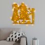 WALLXPERT Zidna dekoracija XMASGOLD 016 - slika 2