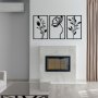 WALLXPERT Zidna dekoracija Flowers - slika 2
