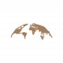 WALLXPERT Zidna dekoracija World Map Small Copper - slika 2