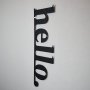 WALLXPERT Zidna dekoracija Hello APT101LS - slika 3