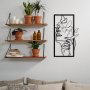 WALLXPERT Zidna dekoracija Butterfly Face Female - slika 2